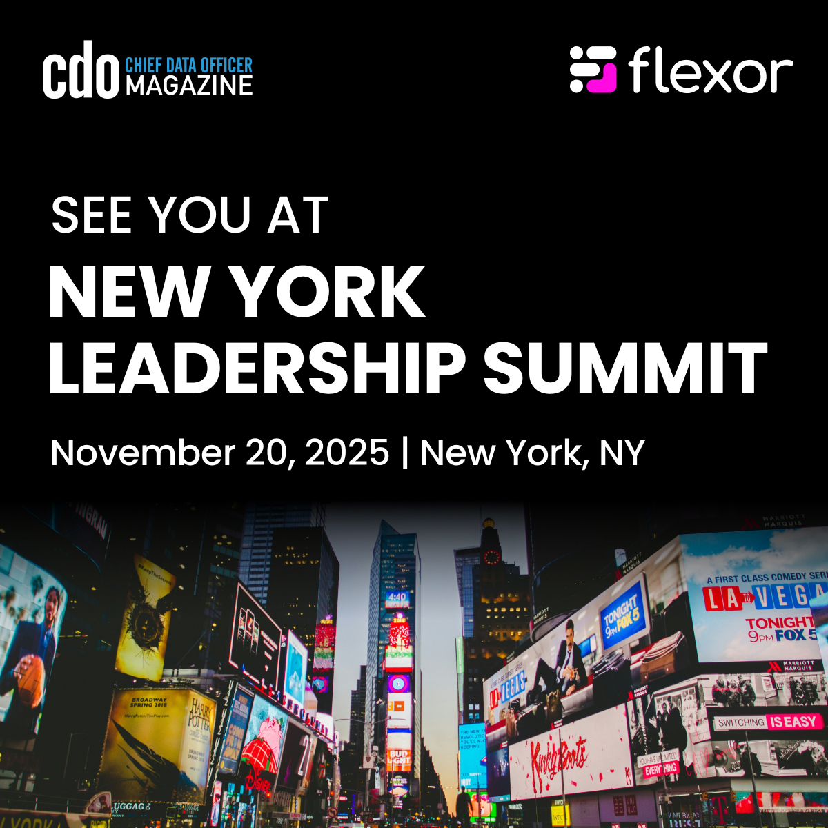See you at CDO New York Leadership Summit